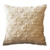 Decorative Pillow Case Embroidery Maple Leaves Pumpkin Pattern Pillow Cover Removable