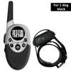 1000m Waterproof Dog Training Collar Rechargeable Anti Barking Control Sound Remind Vibration Shock Receiver