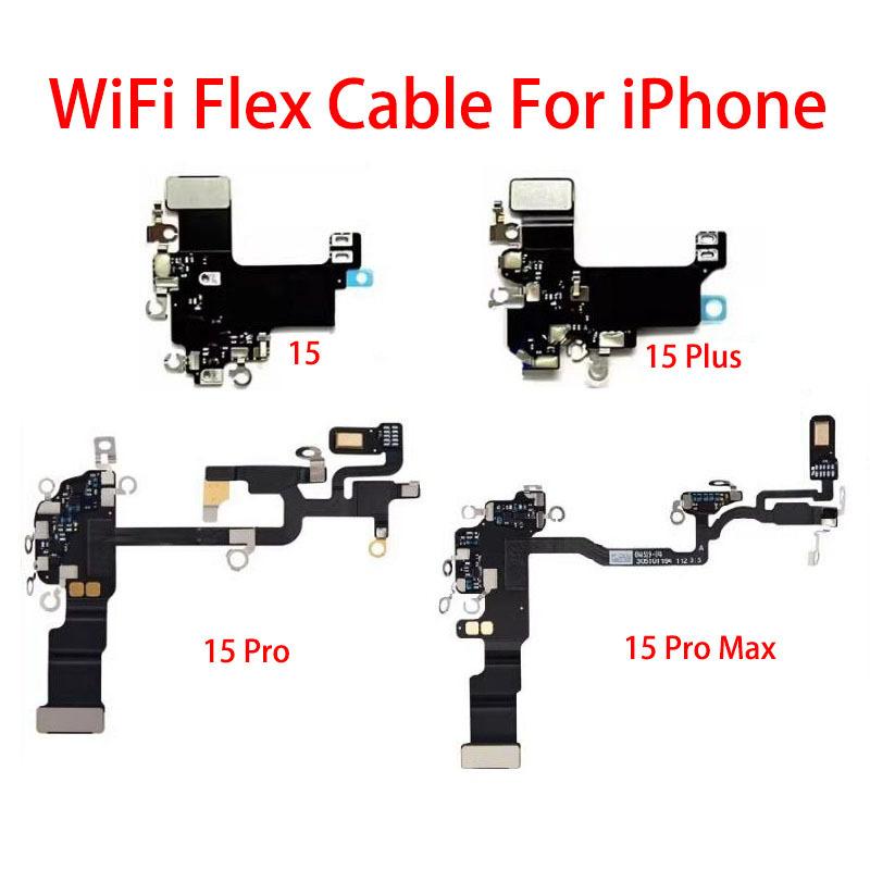 Original WiFi Flex Cable for iPhone 15 Plus Pro Max Wireless Wi-Fi Signal Antenna Ribbon Parts For iPhone 15