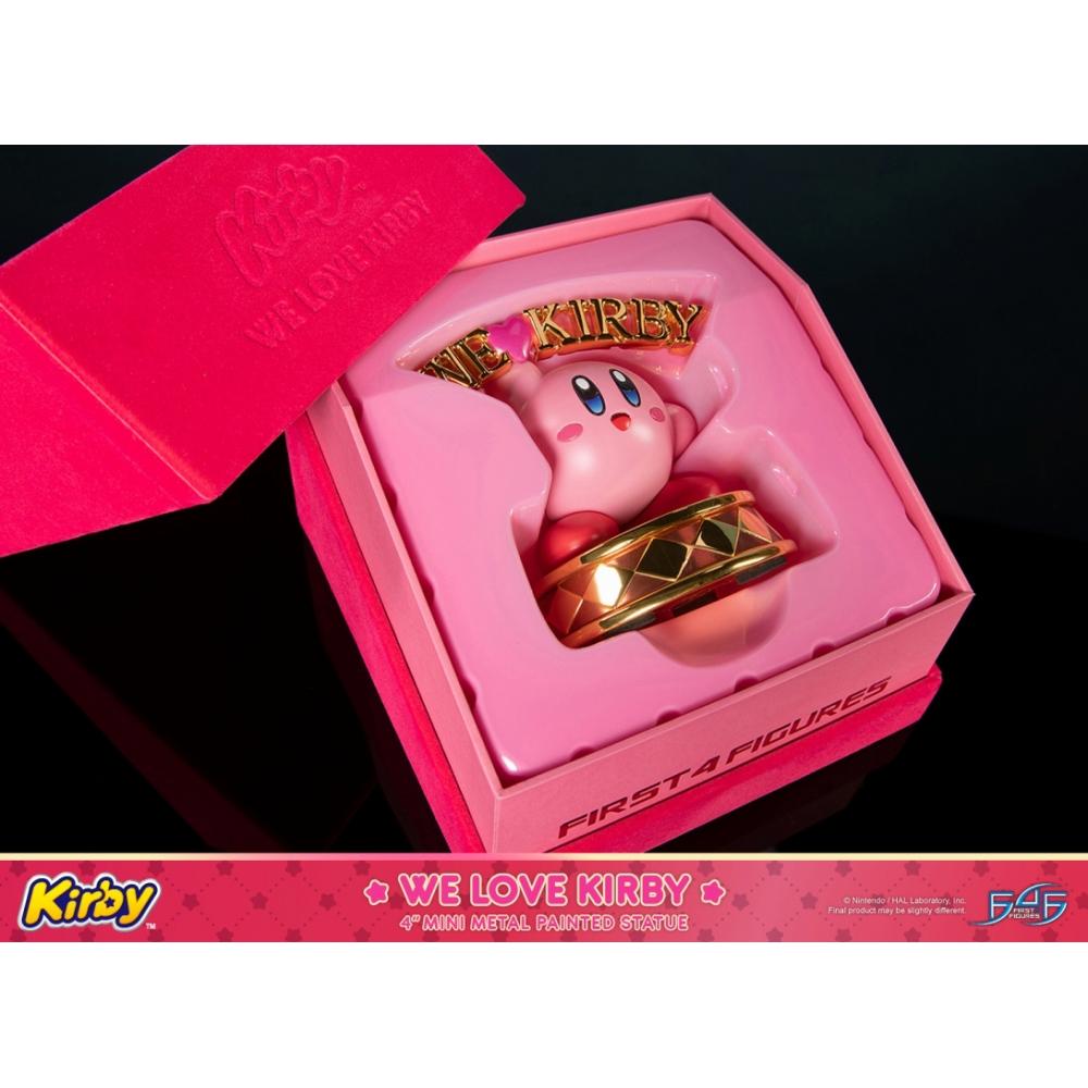 Kirby Kirby Series  We Love Kirby Kirby Metal Mini Statue