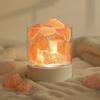 Natural Night Light 7 Color Lights LED Table Light Unique Crafts Table Lava Lamp  Christmas