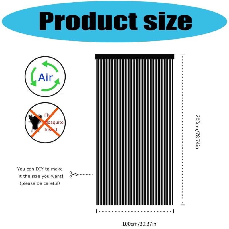 Modern Line Window Net Curtain Against Culicid Plan Thin Polyester Substance Simple Home Improve