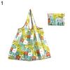 Foldable Colored Large Capacity Shopping Handbag Grocery Storage Bag Tote Pouch