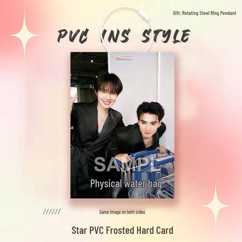 Thai Star Kengnampimg CP Support PVC Card Star Competition Ita Bag Pendant Ornament