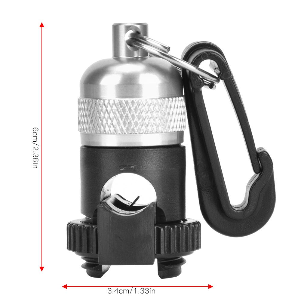 Universal Spare Respirator Scuba Dive Snorkel Regulator Diving Magnetic Submersible Hose Holder Quick Release