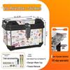 Large Capacity Alloy Trunk for Yadea, Aima, TaiLing, Ninebot, and Limi Electric Scooters