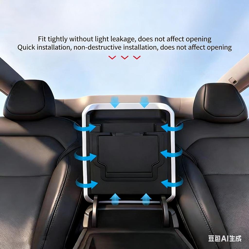 Suitable for Tesla Model Y 3 Refresh Liquid Silicone Armrest Box Cover Protective Lid Modification Accessories