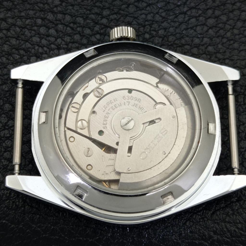 AUTOMATIC VINTAGE REFURBISHED SEIKO 5 JAPAN MENS WHITE DIAL WATCH A440393-4 Sk-a440393