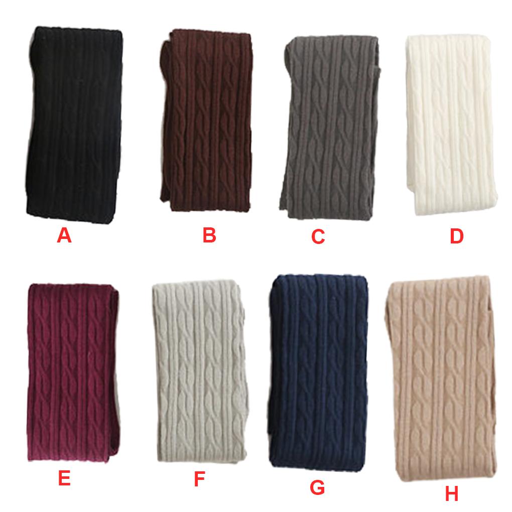 1 Pair Winter High Thigh Stockings Cotton JK Over Knee Non Slip Preppy Style Sock Boots Unique Design for Halloween Party