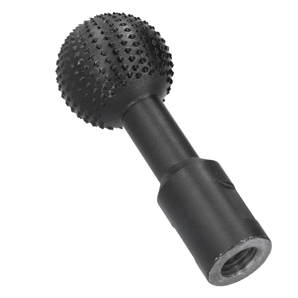 Sphere Rotary Burr Carbon Steel Woodworking Attachment for Polishing Engraving 58?11in