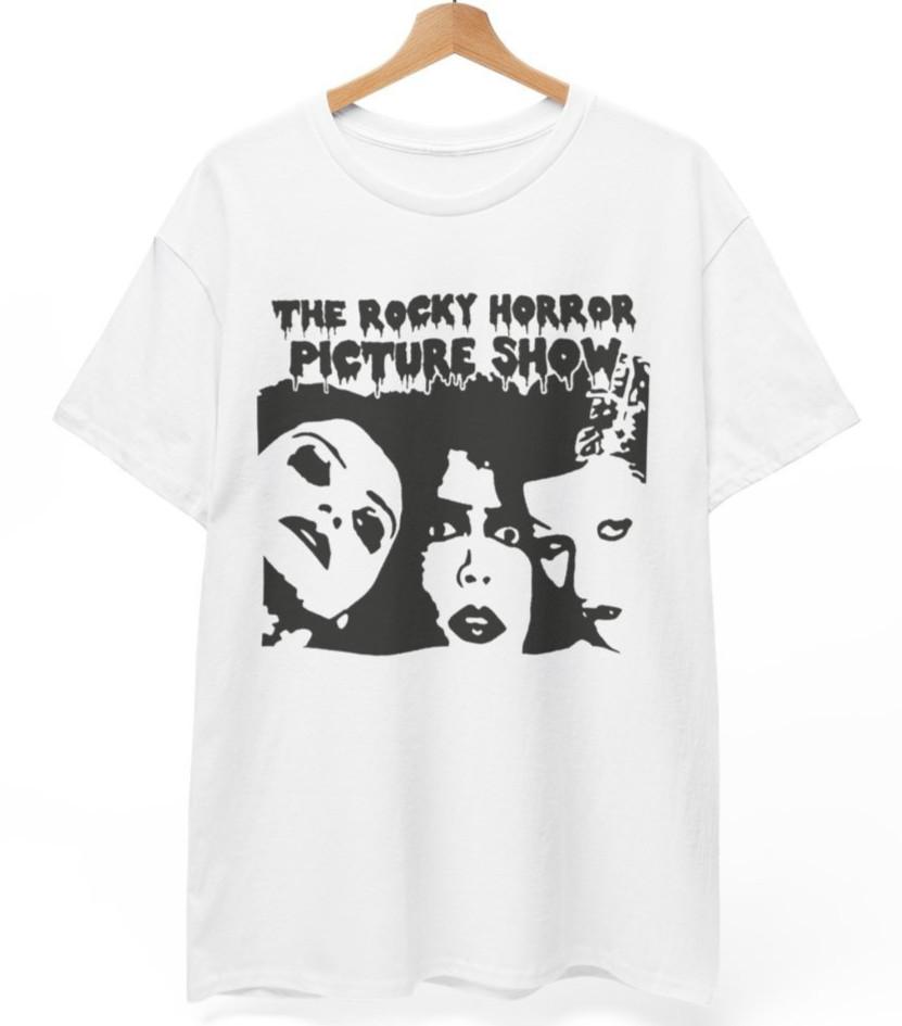 Retro Rocky Horror Cult T-Shirt | Classic White Graphic Tee S