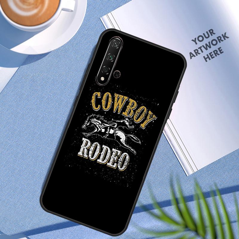Extreme Sport Rodeo Cowboy Lasso For Huawei Nova 3i 7i 8i 11 12i 10 9 SE Y60 Y61 Y70 Y72 Y73 Y90 Y91 P20 P30 Pro P40 Lite Case