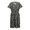Womens/Ladies Elona Abstract Floral Midi Dress