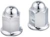 POSH Long cap nut with flange M6 P1.0 Hard chrome