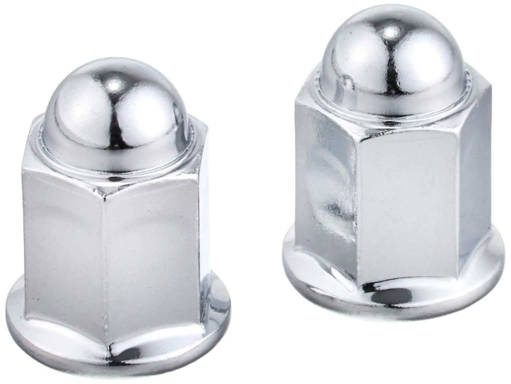 POSH Long cap nut with flange M6 P1.0 Hard chrome