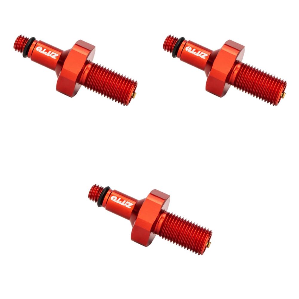 1/2/3/5Pcs Bicycle Air Rear Shock Absorber Valve Adapter Bicycle Rear Shock Air Pump Valve Adapter Pressure Reducer Accessories