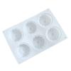 1 Pc Baking 6 Even Sunflower French Mousse Dessert Cake Mold Chrysanthemum Hemp Mold Chocolate Silicone Candle Mold
