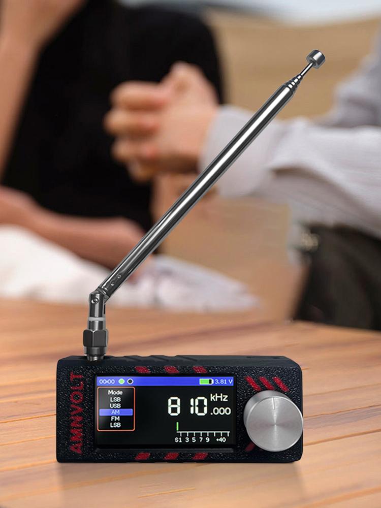 SI4732 0.5-108mhz LSB USB AM FM FM/AM Radio 1.9inch IPS Screen Mini Pocket Radio HF SW MW VHF Radio All Band Radio Receiver