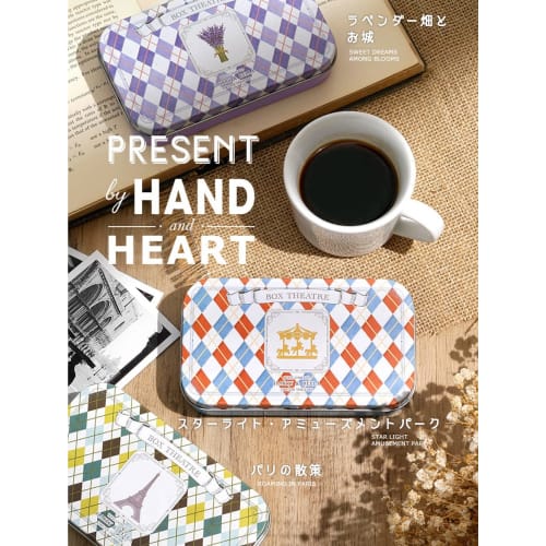 moin moin Dollhouse Miniature DIY Kit Set [Japanese Instructions Included] World Traveling Cat in Trinket Box | LED Light + Display Stand/Paris Walk