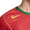 Nike 2004 Portugal Heim 7 Figo Logo Rundhals Kurzarm Fußballtrikot Unisex Fußballtrikot Rot HV9708-614