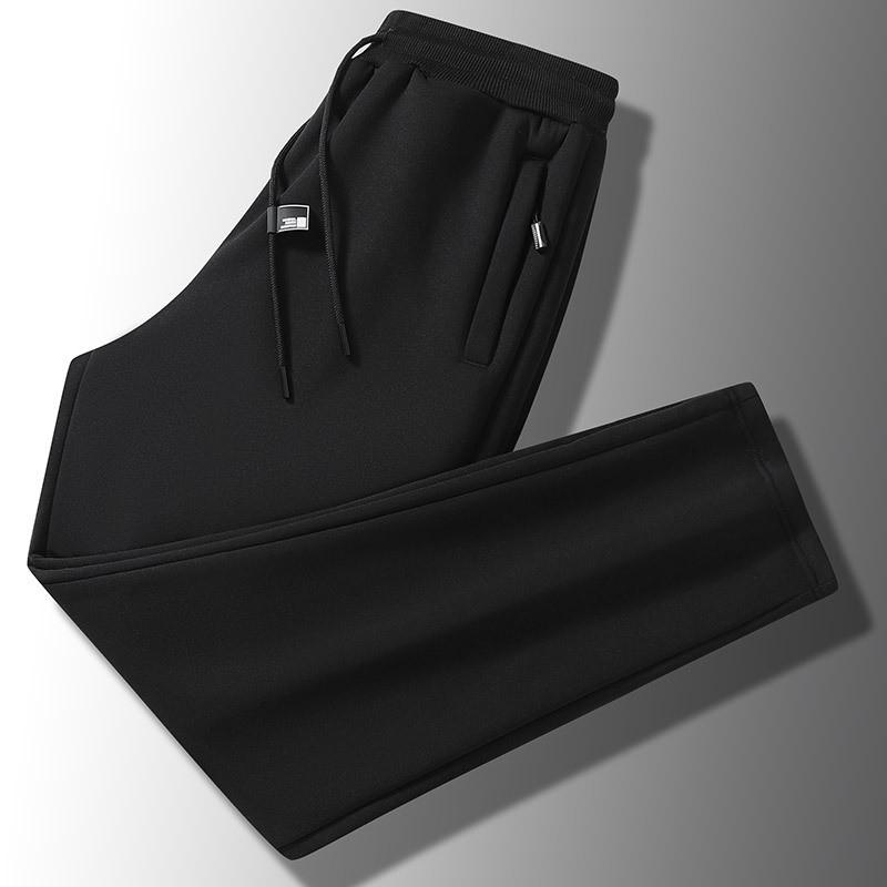 Pánské kalhoty se stahovací šňůrkou slim-fit - Ležérní jarní a podzimní móda, Korejský styl, Všestranné pro muže středního věku a mladé dospělé.