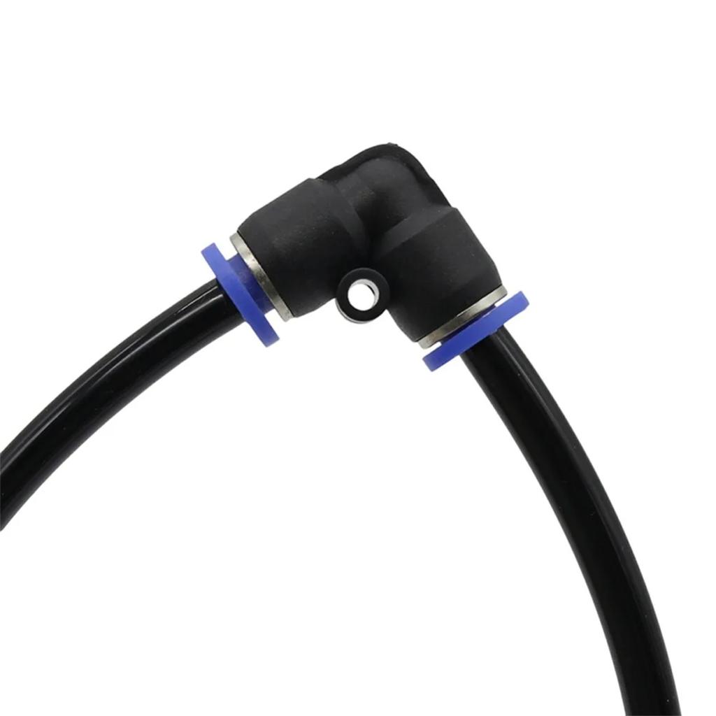 Slip-lock Elbow Quick Connector Outer Diameter 4/6/8/10/12/14/16mm Pipe Interface Pneumatic Coupling Home Kitchen Water Splitter