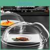 Cover Splash Microwave Splatter Heatresistant Cover Bpafree Transparent Lid With Adjustable Vent Cooltouch Handles Antisplash Food Protector