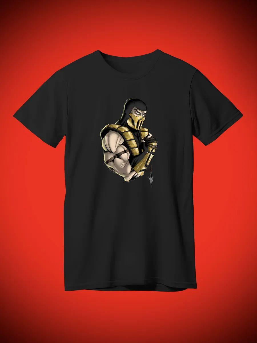 Mortal Kombat Scorpion T-shirt M