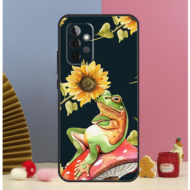 Cottagecore Frog Mushroom Aesthetic Cover For Samsung Galaxy A53 A33 A52 A32 A22 A12 A13 A23 A51 A71 A14 A34 A54 A15 A25 Case