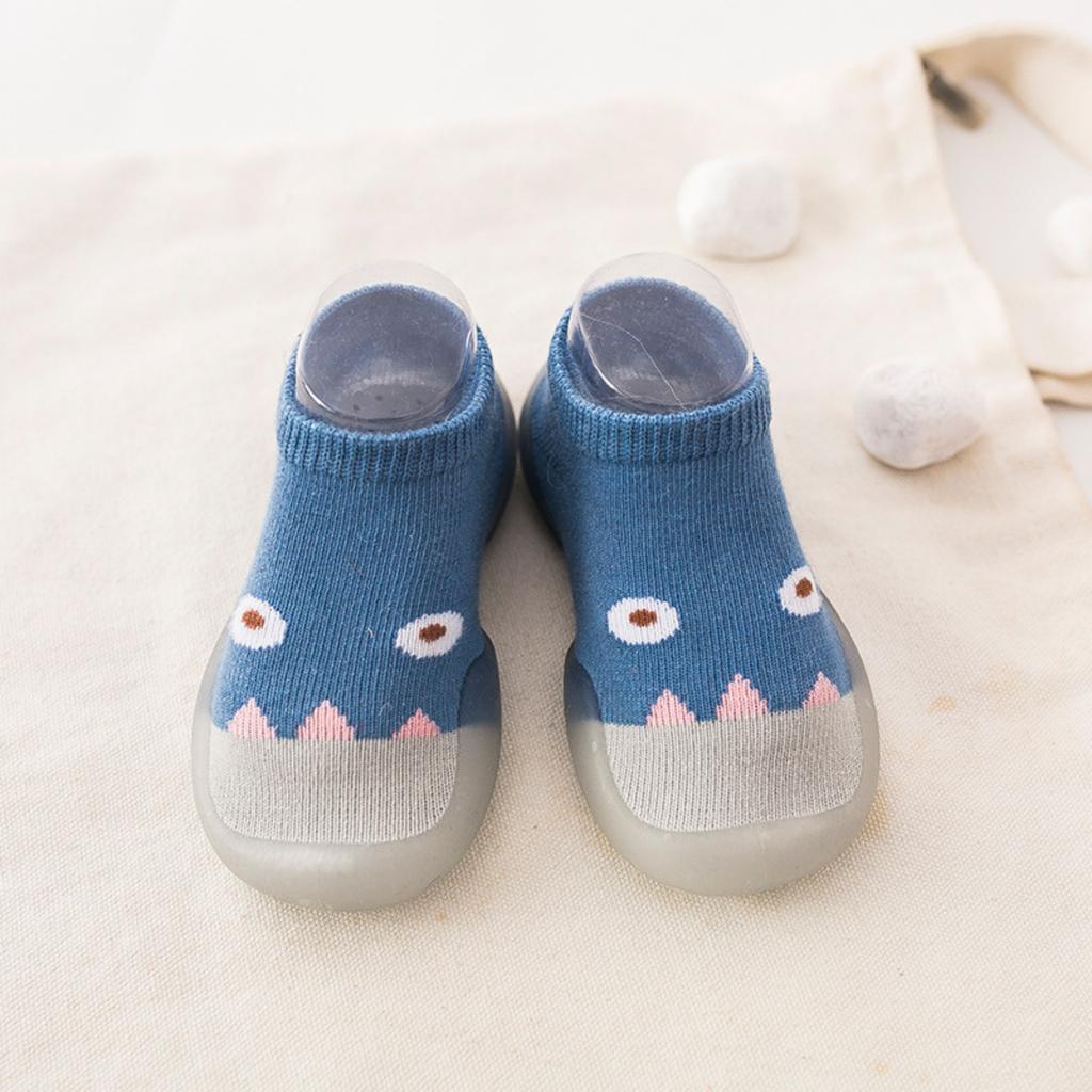 Children's Indoor Non-Slip Wear-Resistant Socks Shoes Toddler Front Shoe Covers Printed