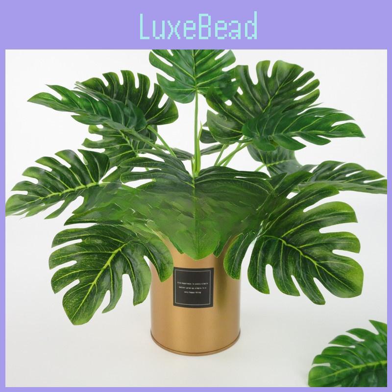 Faux Greenery Wall Panel With Monstera Deliciosa Liebm Plants For Bedroom And Office Decoration