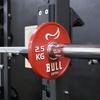 Bull Bumper Plates of 2.5kg (Set 2)
