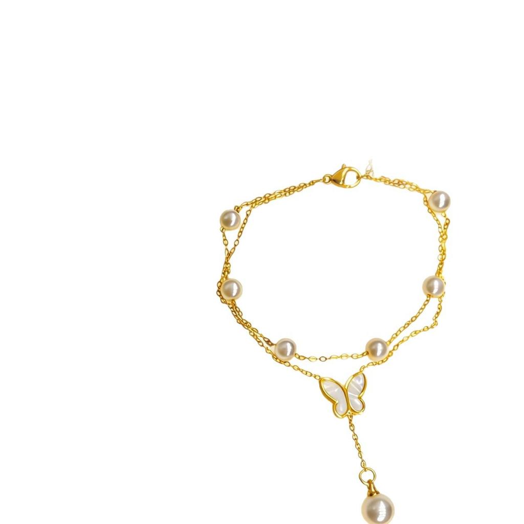 2025 Titanium Steel Summer Anklet: Women's Non-fading, Light Luxury Fashion Collection