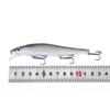 1Pc Long Tail Fishing Artificial Vivid Bait Lifelike Minnow Lures Fish Accessory (A)