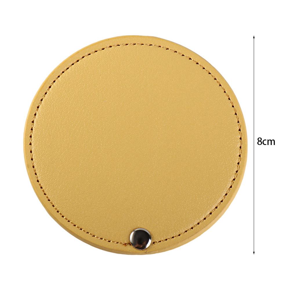 PU Leather Gift for her Makeup Mirror Travel Accessories Cosmetic Mirror Compact Pocket Mirror