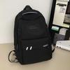 Schoolbag Children Girls Primary School Junior High School Solid Color College Student Backpack