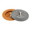 4 Pieces PVC Wire Concealer Plates Auto Cable Hole Covers 55mm Diameter for Furniture Desk Stand Decoration