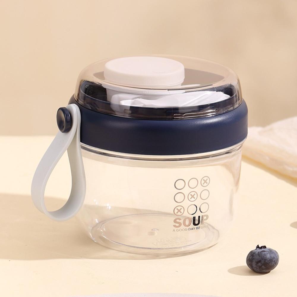 Food Storage Salad Containers Portable Overnight Oatmeal Cup Leakproof Yogurt Cups  Student