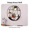 Circular Wall Shelf Decorative Round Sturdy for Office