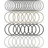 41859C STD Engine Piston Ring Kits Fit for Chevy Express Silverado Tahoe GMC Savana Yukon Engines 4.8L 5.3L LS 1999-2016