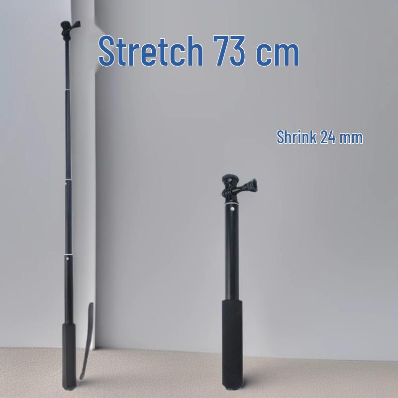 73CM Extendable Selfie Stick & Stand for Outdoor Photography and Live Streaming