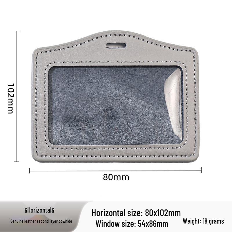 Genuine Leather Card Holder for ID & Documents