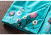 Girls' Cute Flower Windproof Waterproof Hooded Jacket - Kids Spring/Autumn 2016 Collection