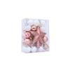 36pcs Glitter Christmas Baubles Plastic Christmas Tree Topper Xmas Tree Hanging Ball  Holiday Party