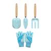 4 Pieces Kids Gardening Tools Set Hand Tool Lightweight Small Beach Sand Toys Mini Garden for