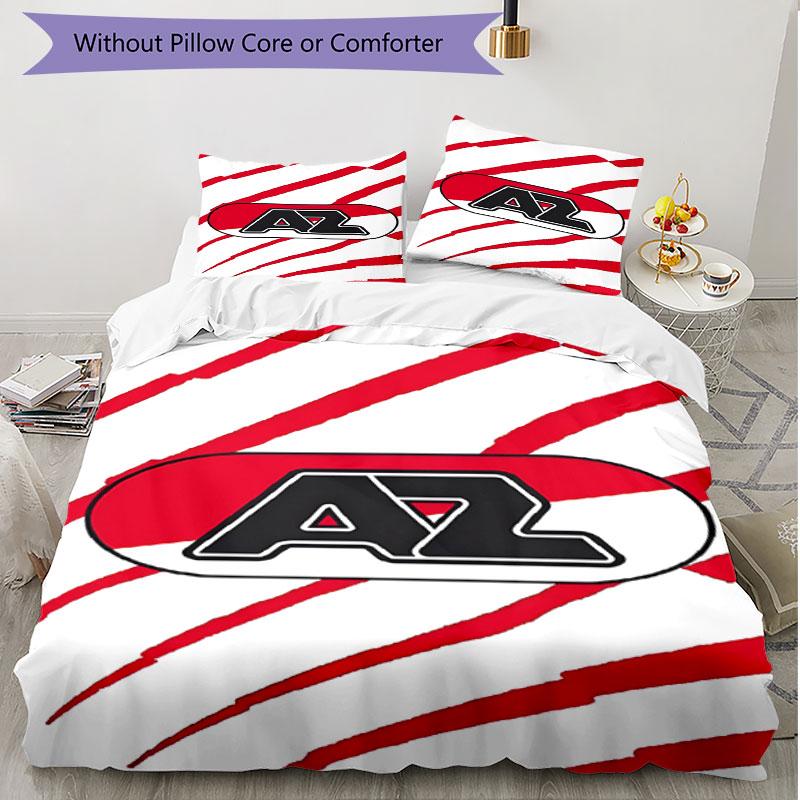 3pcs Duvet Cover Set (1*Duvet Cover + 2*Pillowcase, Without Core), AZ Alkmaar Print Soft All‑Season Bedding Set, Home Bedroom Decor Gift