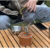 Outdoor Gas Stove Camping Gas Burner Portable Mini Titanium Stove Survival Furnace Pocket Picnic Gas Cooker  Portable XYZ