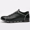 Mode 2024 Freizeitschuhe Herren Mode PU-Lederschuhe für Herren Sommer Herren Flache Schuhe Sneaker Herren Dropshipping Übergröße 38-48