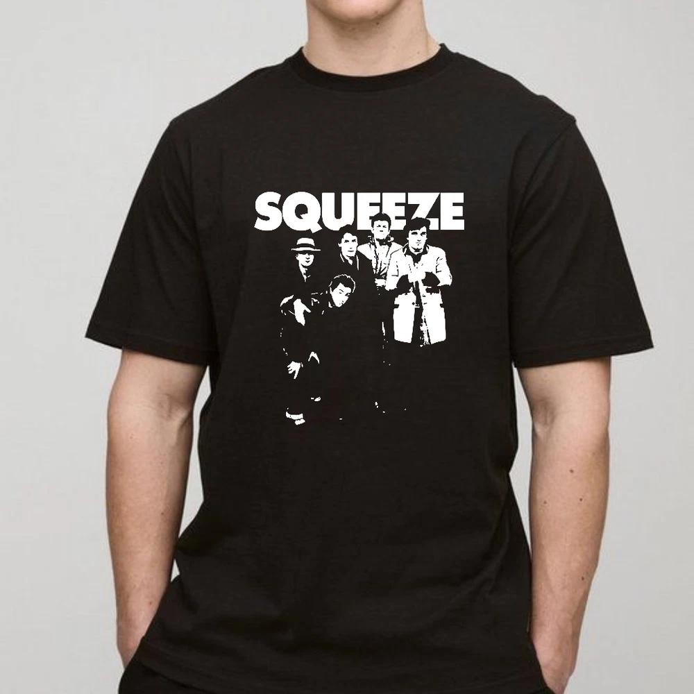 New squeeze member band collection unisex black tshirt all sizes S