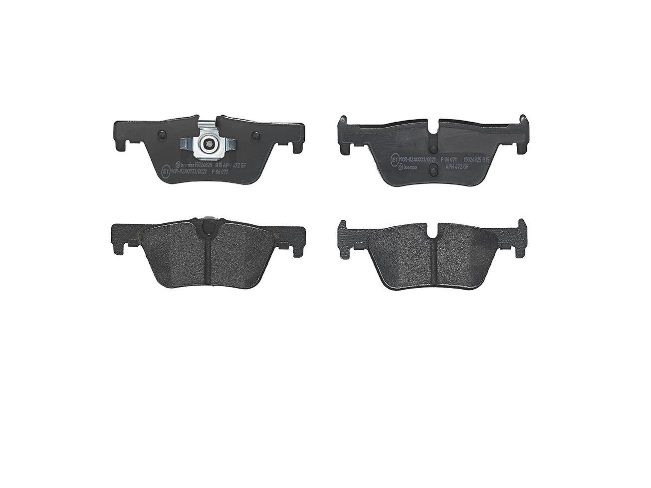 

BREMBO/Black Pad Brake Pad Product Number: P06071